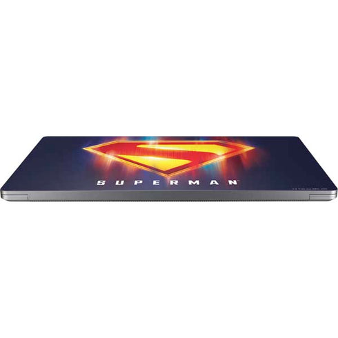 Superman 2025 Energy Shield Neon Emblem Universal Laptop 16.6in (13.4 x 9.7in) Skin